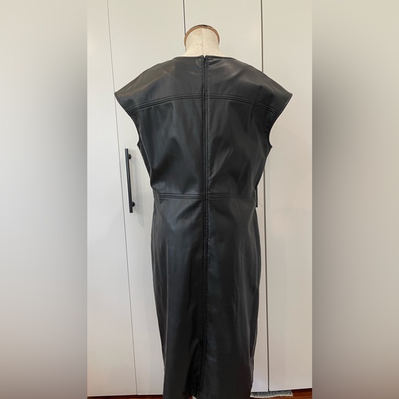 Prologue by Target vegan leather midi dress size L NWT - Picture 3 of 4